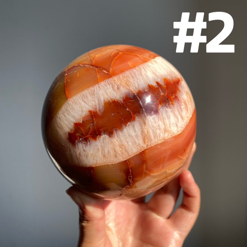 Carnelian Big Sphere