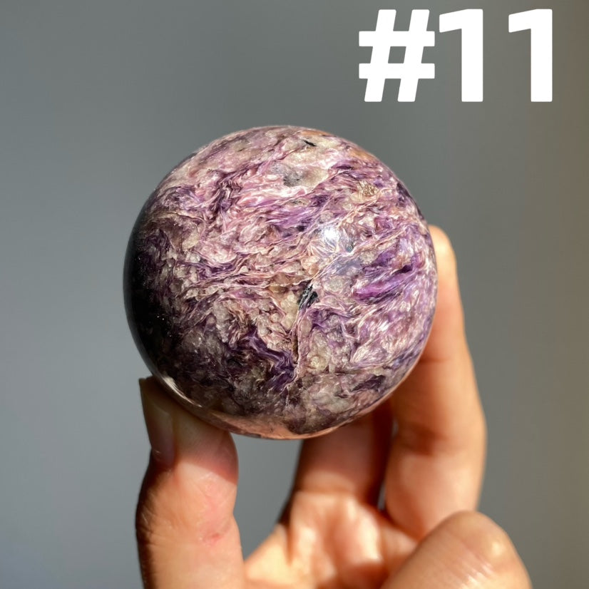 Charoite Sphere