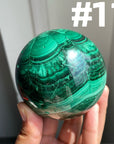 Malachite Big Spheres