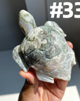 Moss Agate Turtle