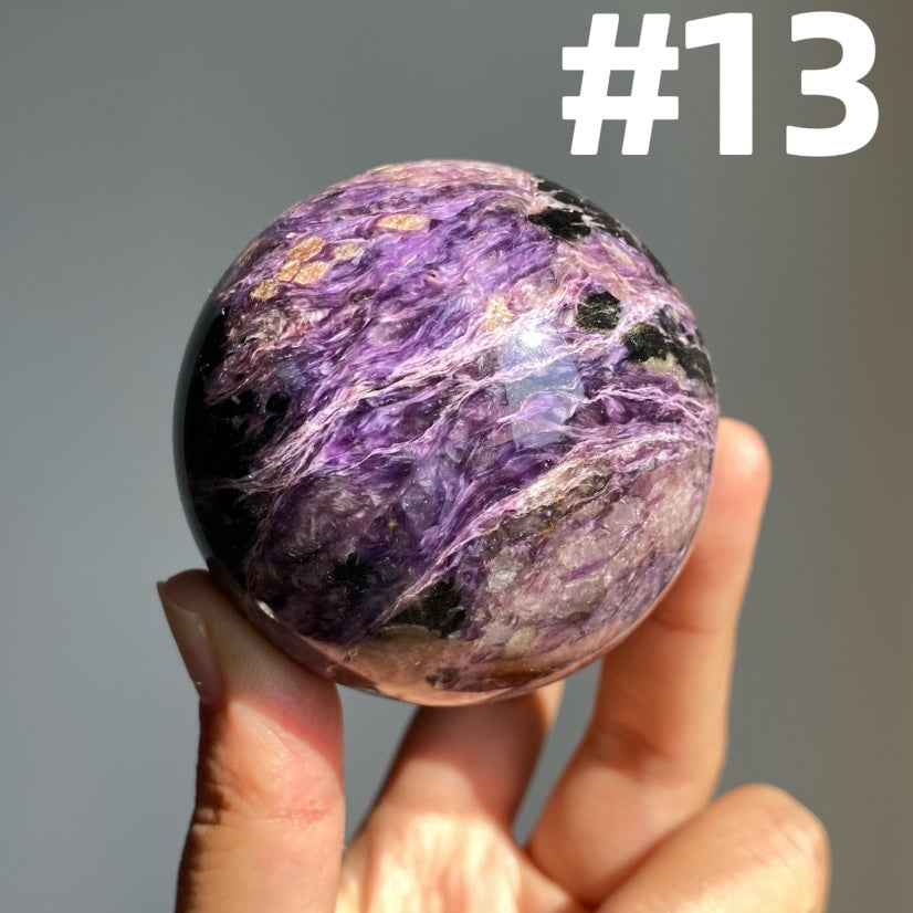 Charoite Sphere