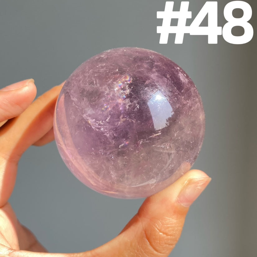 Amethyst Spheres