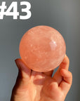 Rose Quartz Big Spheres