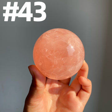 Rose Quartz Big Spheres