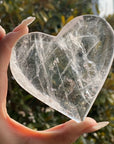 Clear Quartz Heart Tray