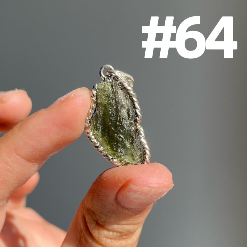 Genuine Moldavite Pendant