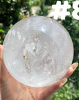 Clear Quartz Spheres