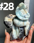 Sky Blue Quartz Snake