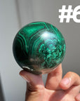 Malachite Big Spheres