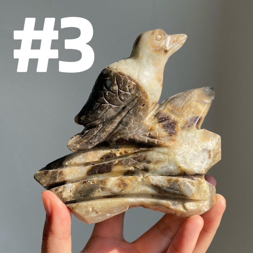 Sky Blue Quartz Bird