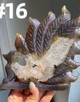 Druzy Agate 9 Tailed Fox