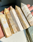 Crazy Lace Agate Small Towers