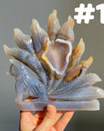 Druzy Agate 9 Tailed Fox(imperfect)