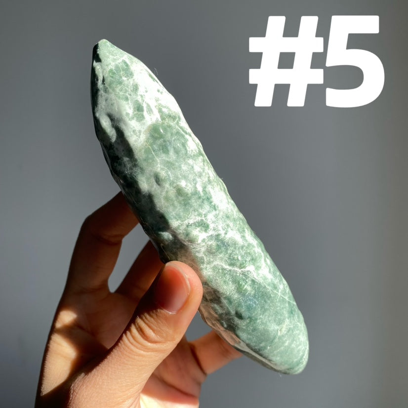 Moss Agate Cucumber