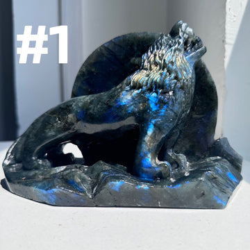 Labradorite Wolf