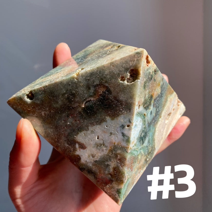 Ocean Jasper Big Pyramid