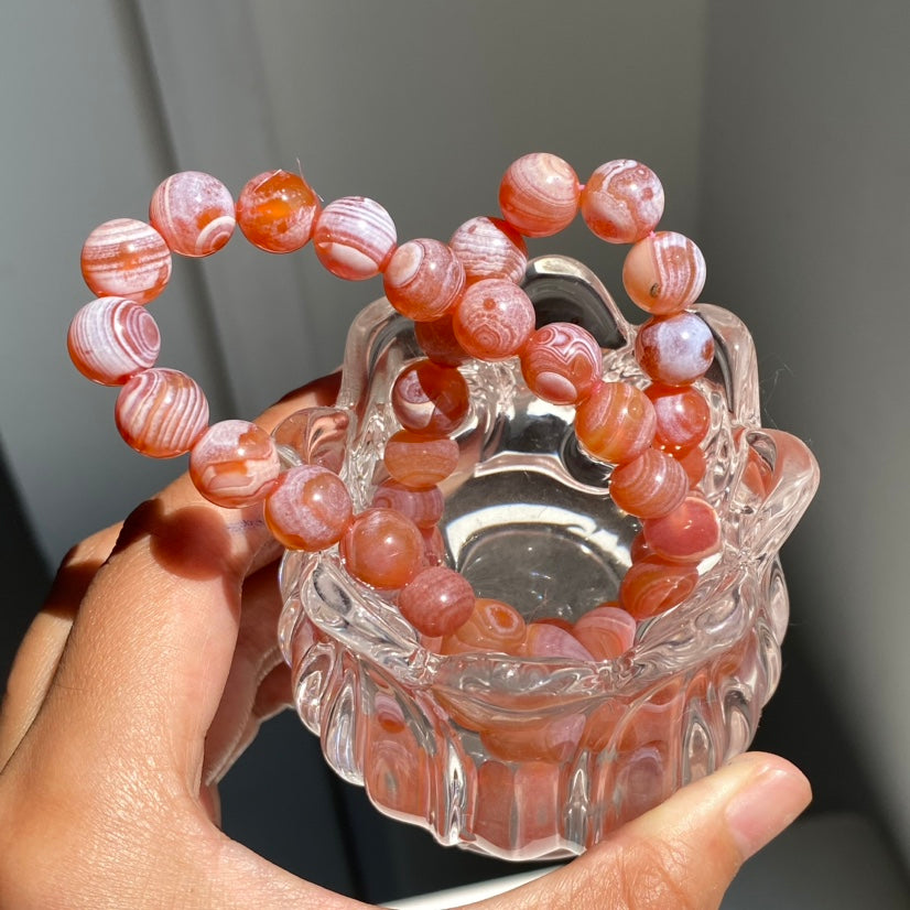 Color-changing Agate Bracelet