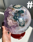 Amethyst Druzy Big Sphere