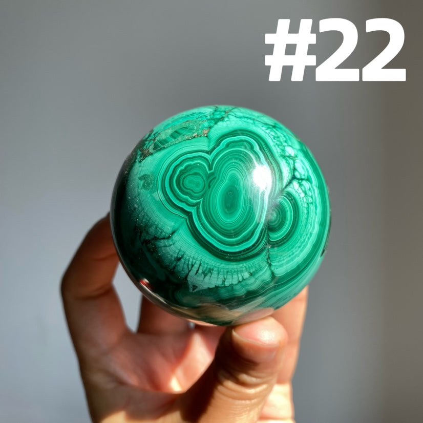 Malachite Big Spheres