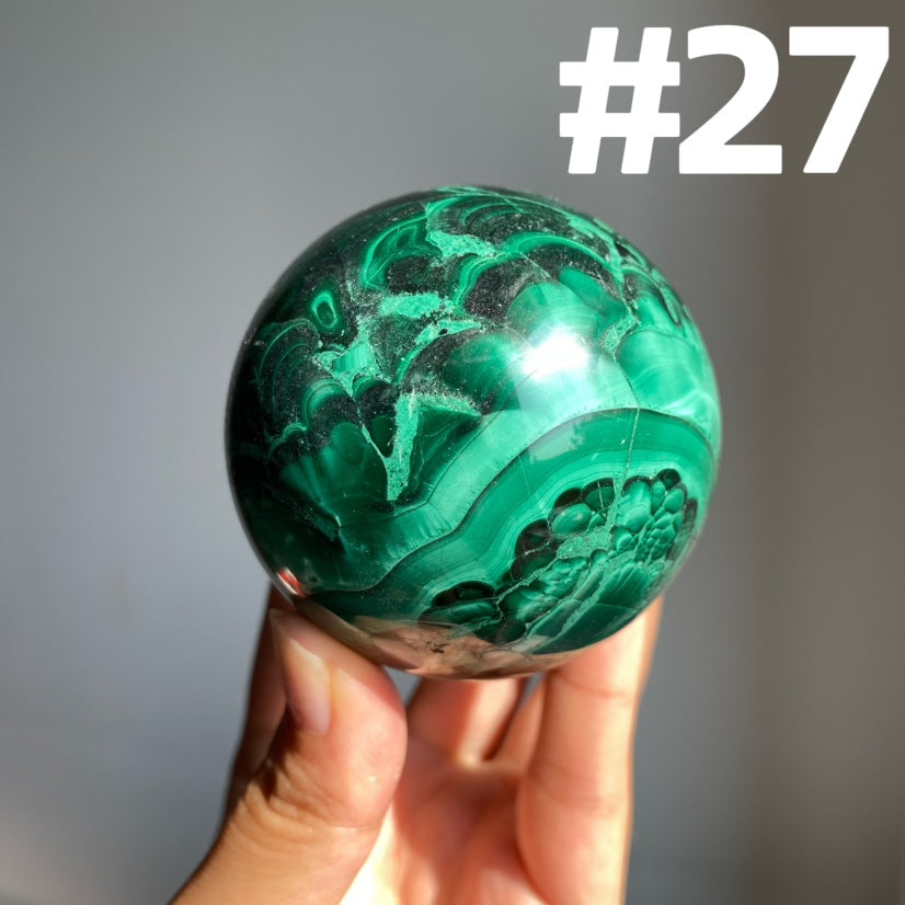 Malachite Big Spheres