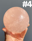 Rose Quartz Big Spheres