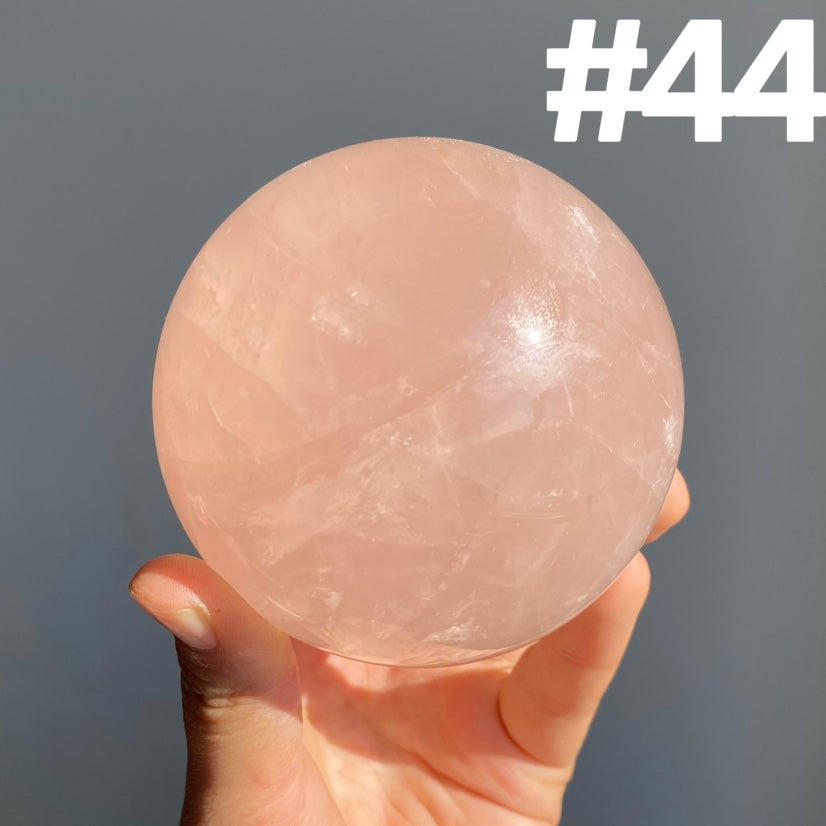 Rose Quartz Big Spheres