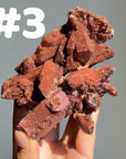 Red Quartz Cluster