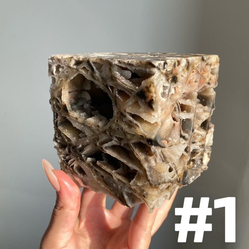 Sphalerite Druzy Cube