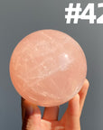 Rose Quartz Big Spheres