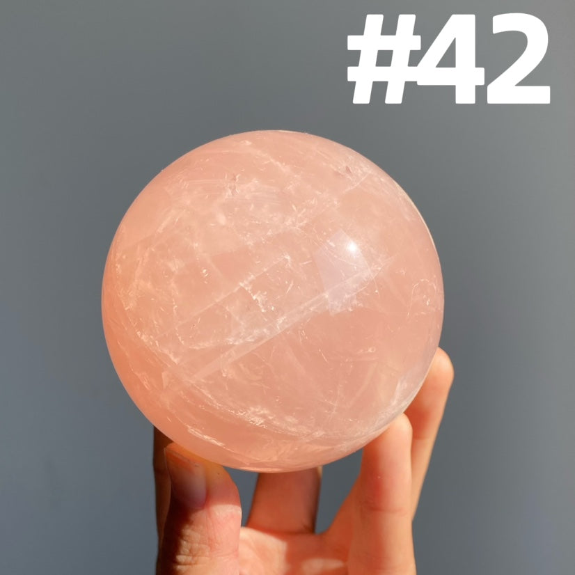 Rose Quartz Big Spheres