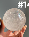 Clear Quartz Spheres