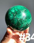 Malachite Big Spheres