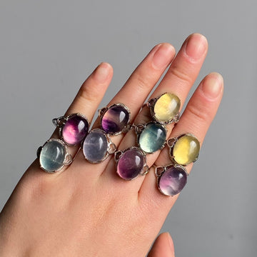 Candy Fluorite Ring