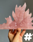Rose Quartz 9 Tail Fox