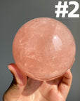 Rose Quartz Big Spheres