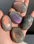 Purple Labradorite Palm Stone