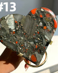 African Blood Stone Heart