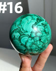 Malachite Big Spheres