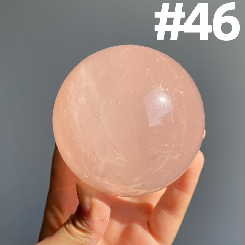 Rose Quartz Big Spheres