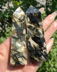 Green Mica Small Tower