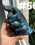 Labradorite Carvings