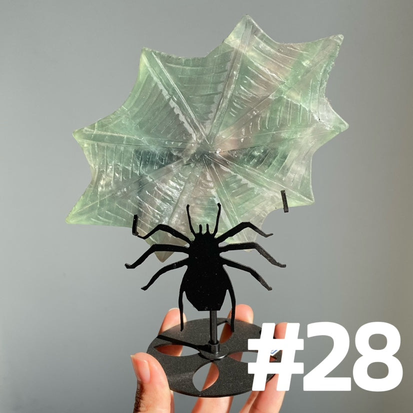 Clearance Crystal Spider Web