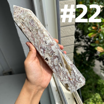 Mexican Crazy Lace Agate Big Tower