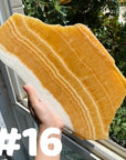 Orange Calcite Slab