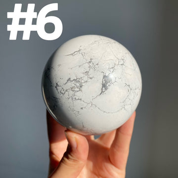 Howlite Big Sphere