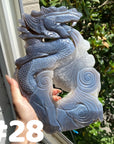 Druzy Agate Dragon