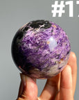 Charoite Sphere