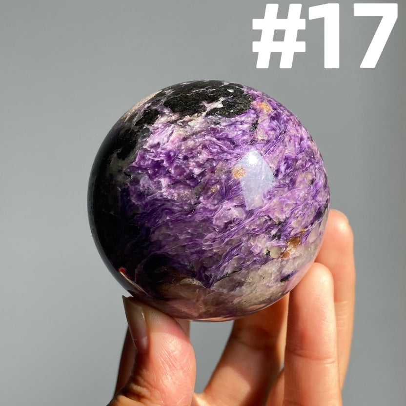 Charoite Sphere