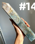 Big Moss Agate Tower