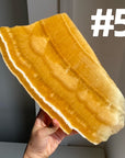 Orange Calcite Slab